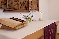 Altar in der Kapelle